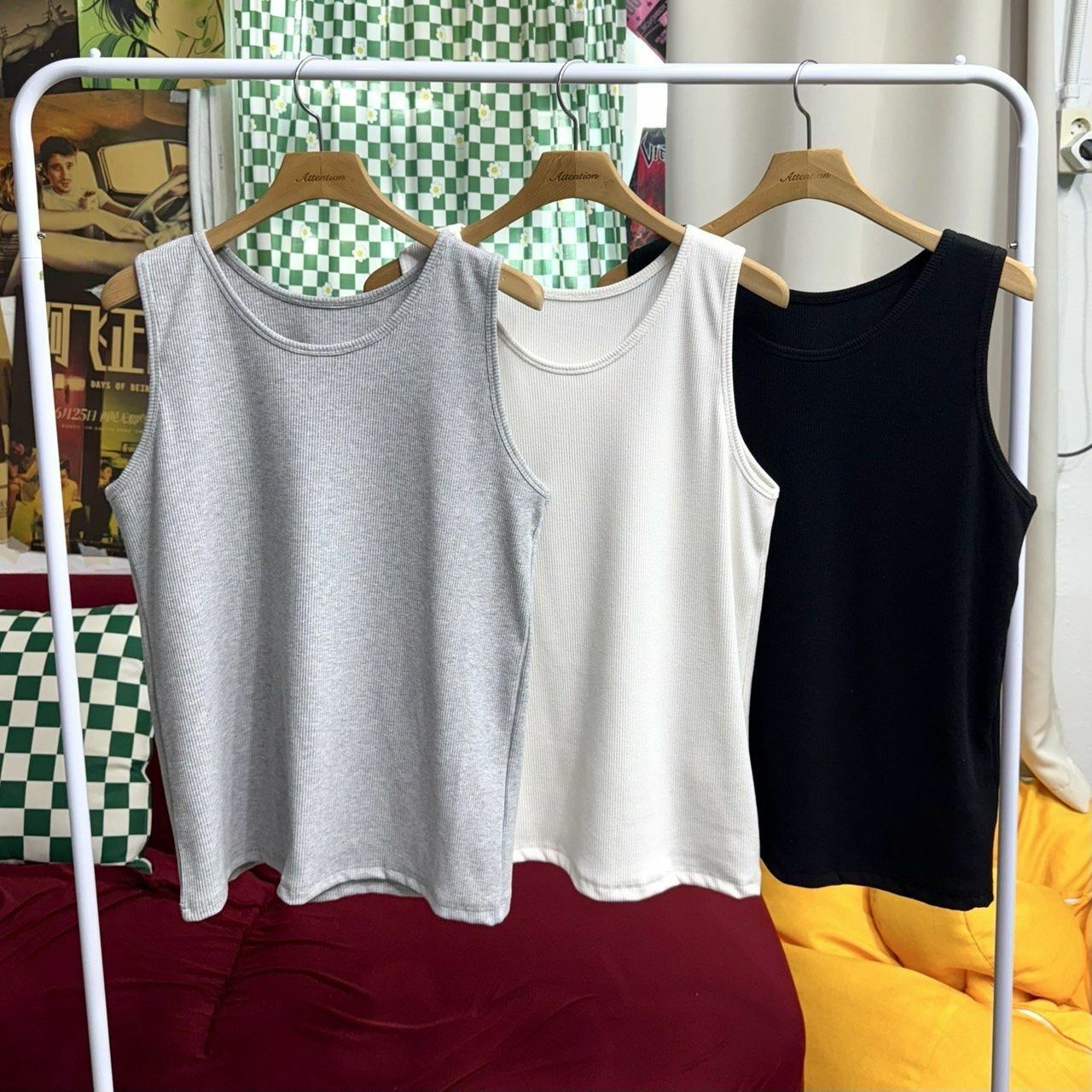 淨色背心 BY ATTENTION-360V