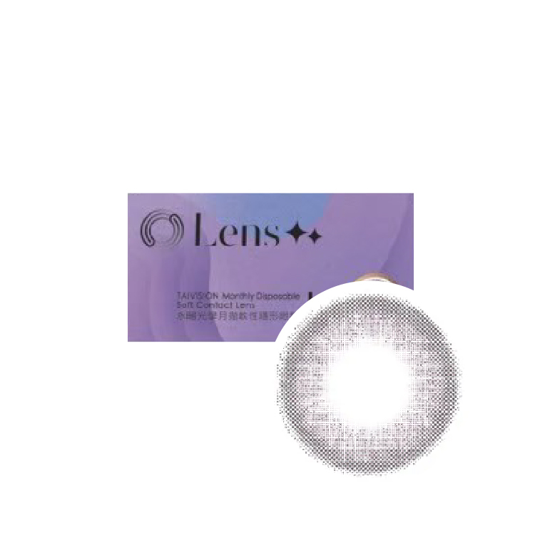 永暘光學彩色月拋星辰灰 (1片)