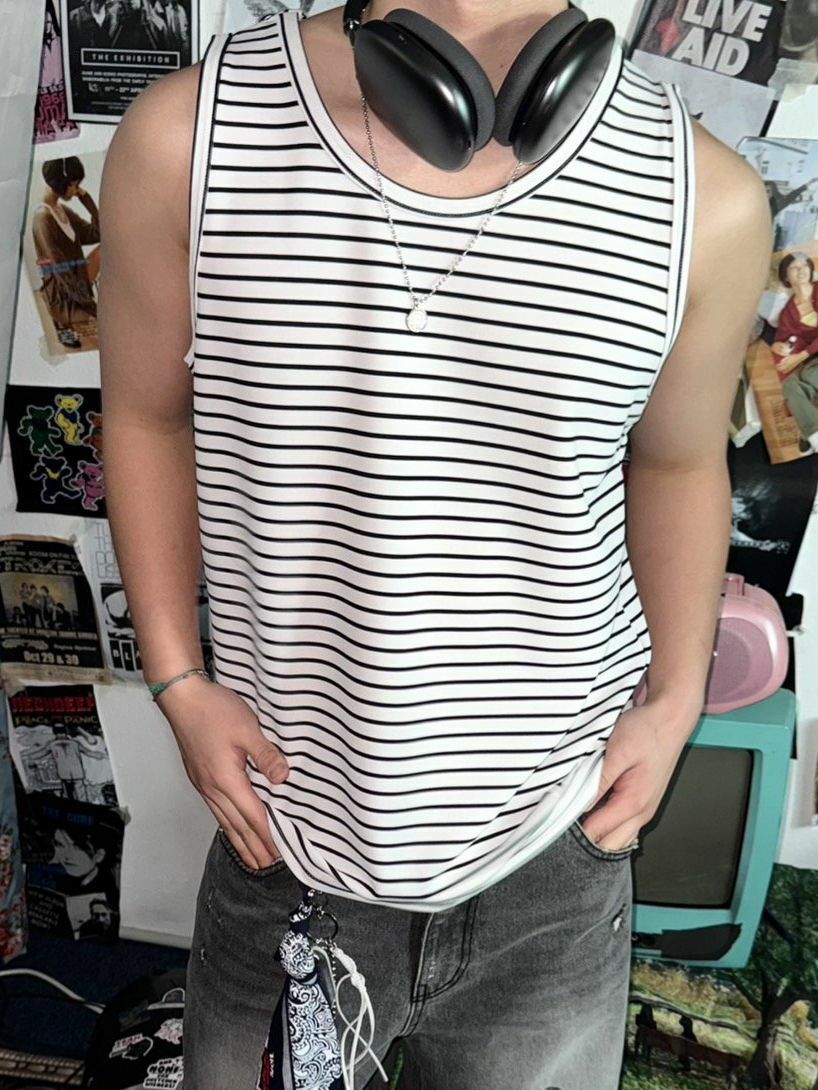 橫間背心 BY ATTENTION-366V