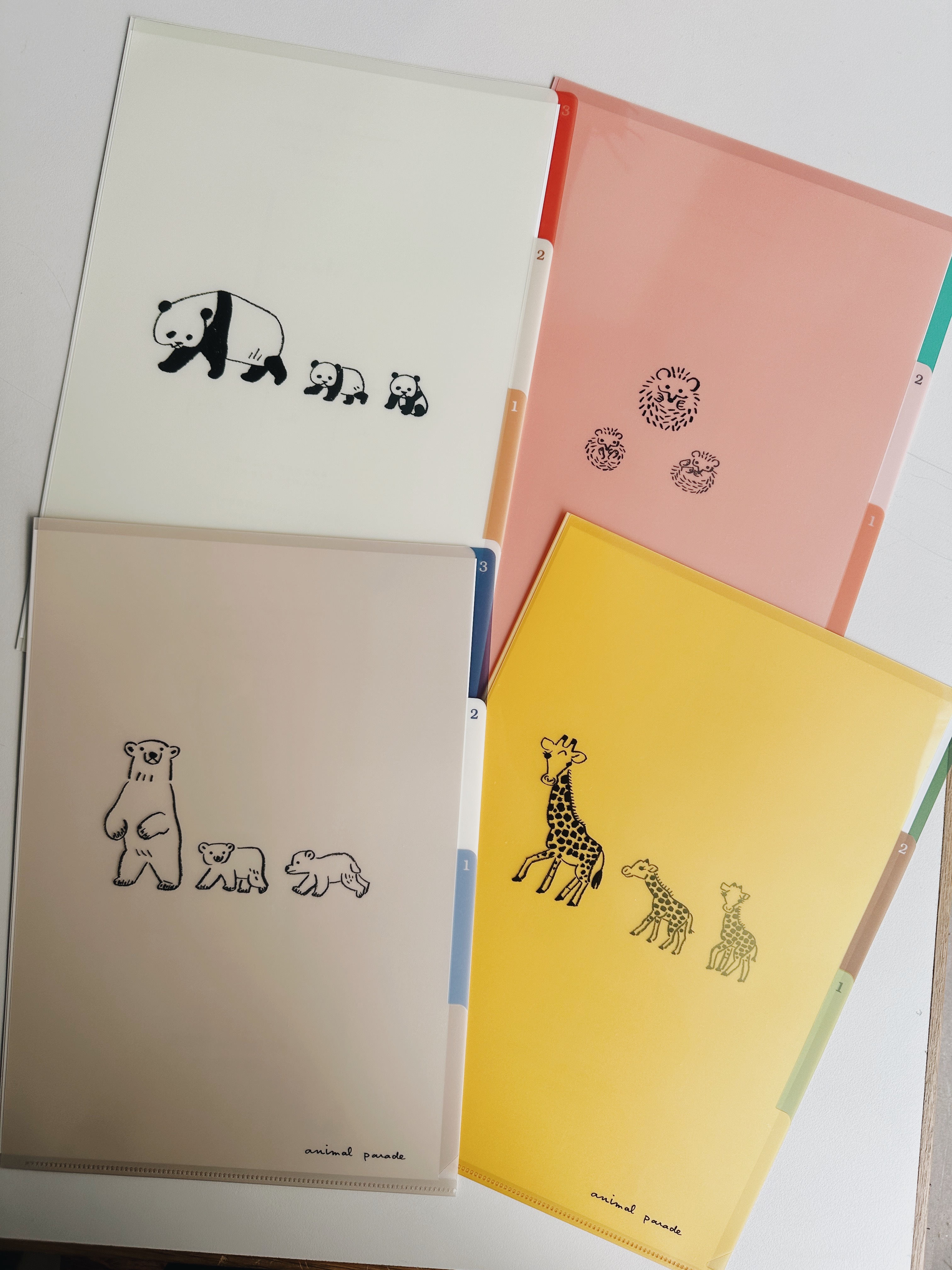 動物冒險俱樂部 3層資料夾 A4