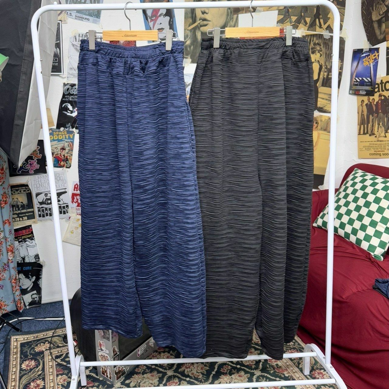 暗紋鬆身褲 BY ATTENTION-374P