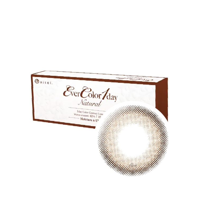 艾薇卡彩色日拋初戀茶棕(10片）