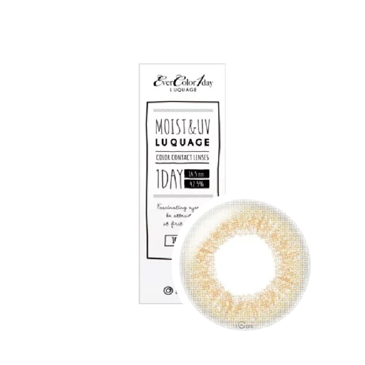 艾薇卡彩色日拋金砂香檳(10片）