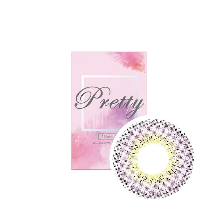 賓士混血美瞳彩色月拋(1片)安琪拉紫