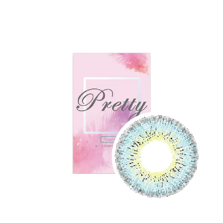 賓士混血美瞳彩色月拋(1片)安琪拉藍