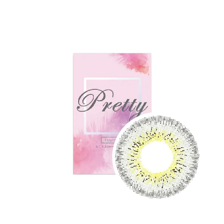 賓士混血美瞳彩色月拋(1片)安琪拉灰