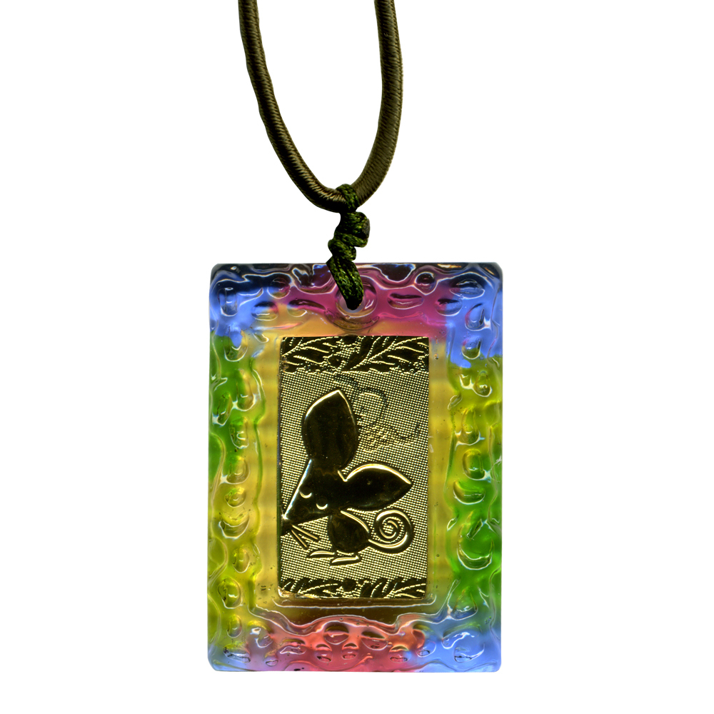 開運金箔琉璃項鍊｜十二生肖守護 開啟專屬好運能量