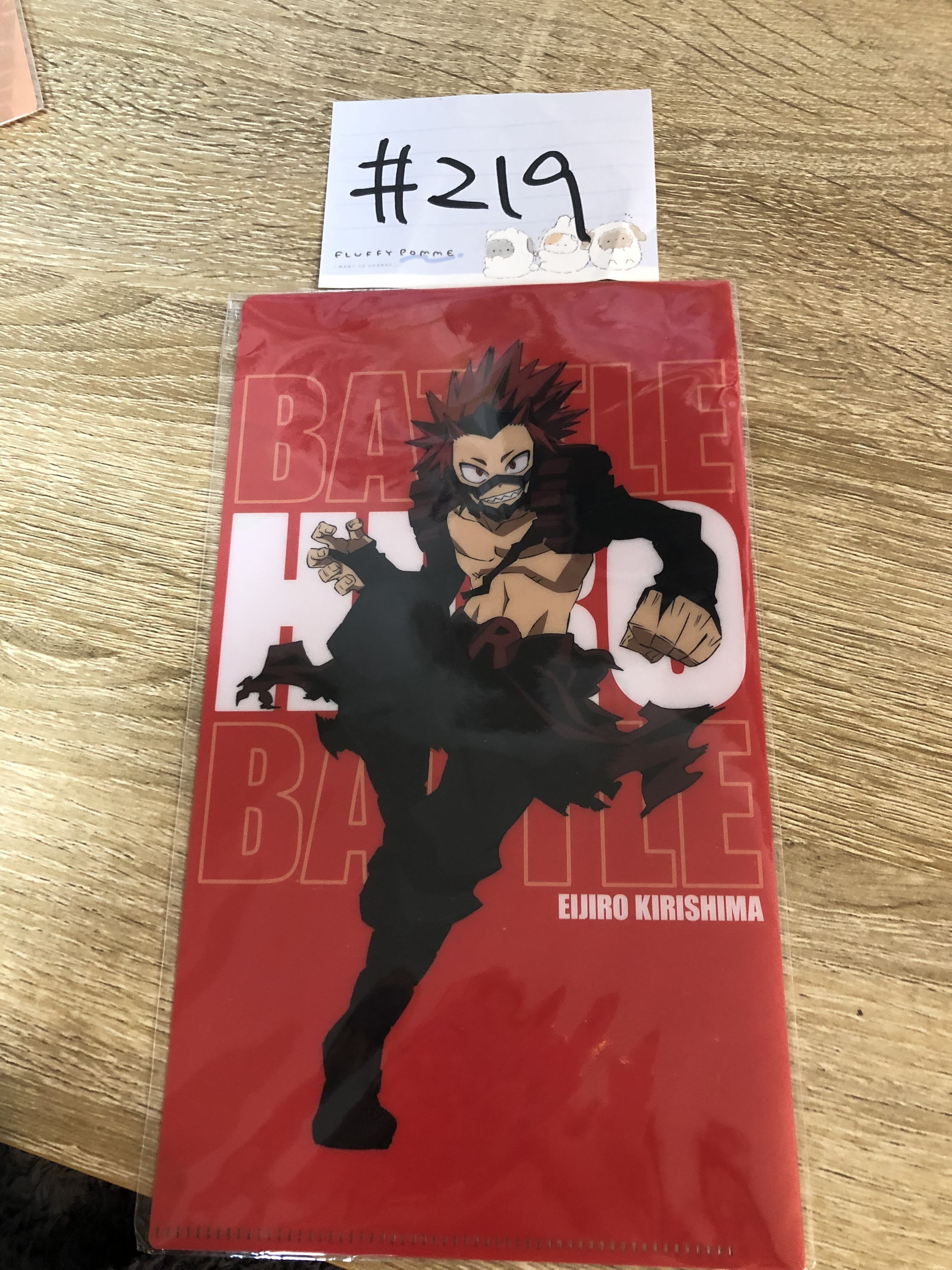 我的英雄學院  切島 MINI FILE#219