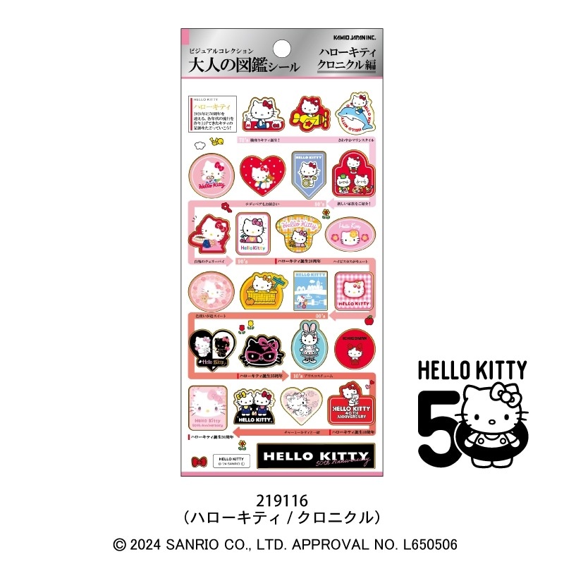 Kamio Japan 的創意文具，包括著名的大人的圖鑑貼紙系列，將藝術性與實用性結合，適合手帳裝飾及日常使用。