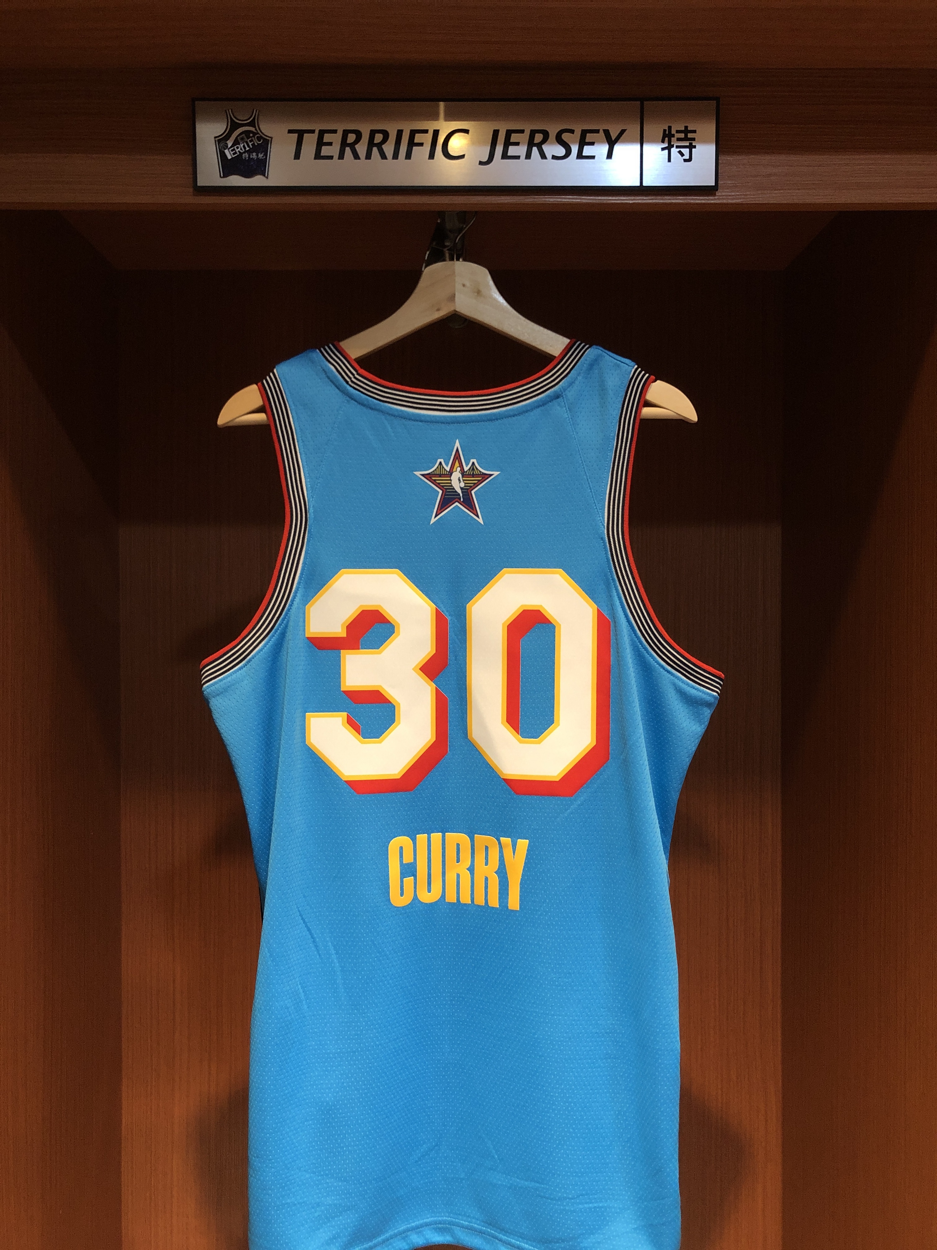 NBA球衣 Stephen Curry 24-25 明星賽藍 ASG Jordan Swingman 球迷版 熱轉印 含贊助商標 全新