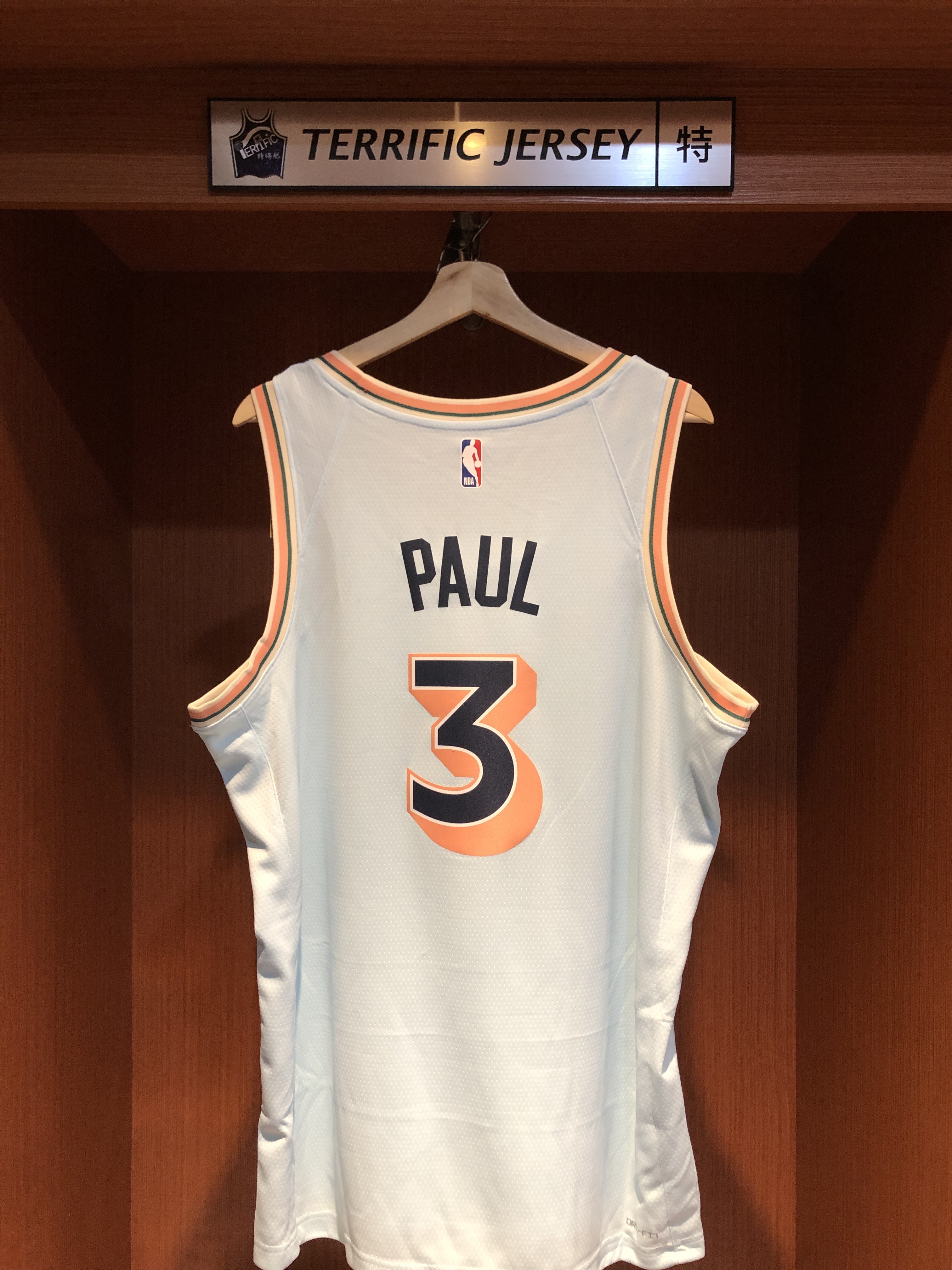 NBA球衣 Chris Paul 聖安東尼奧馬刺城市 City Nike Swingman 球迷版 熱轉印 全新