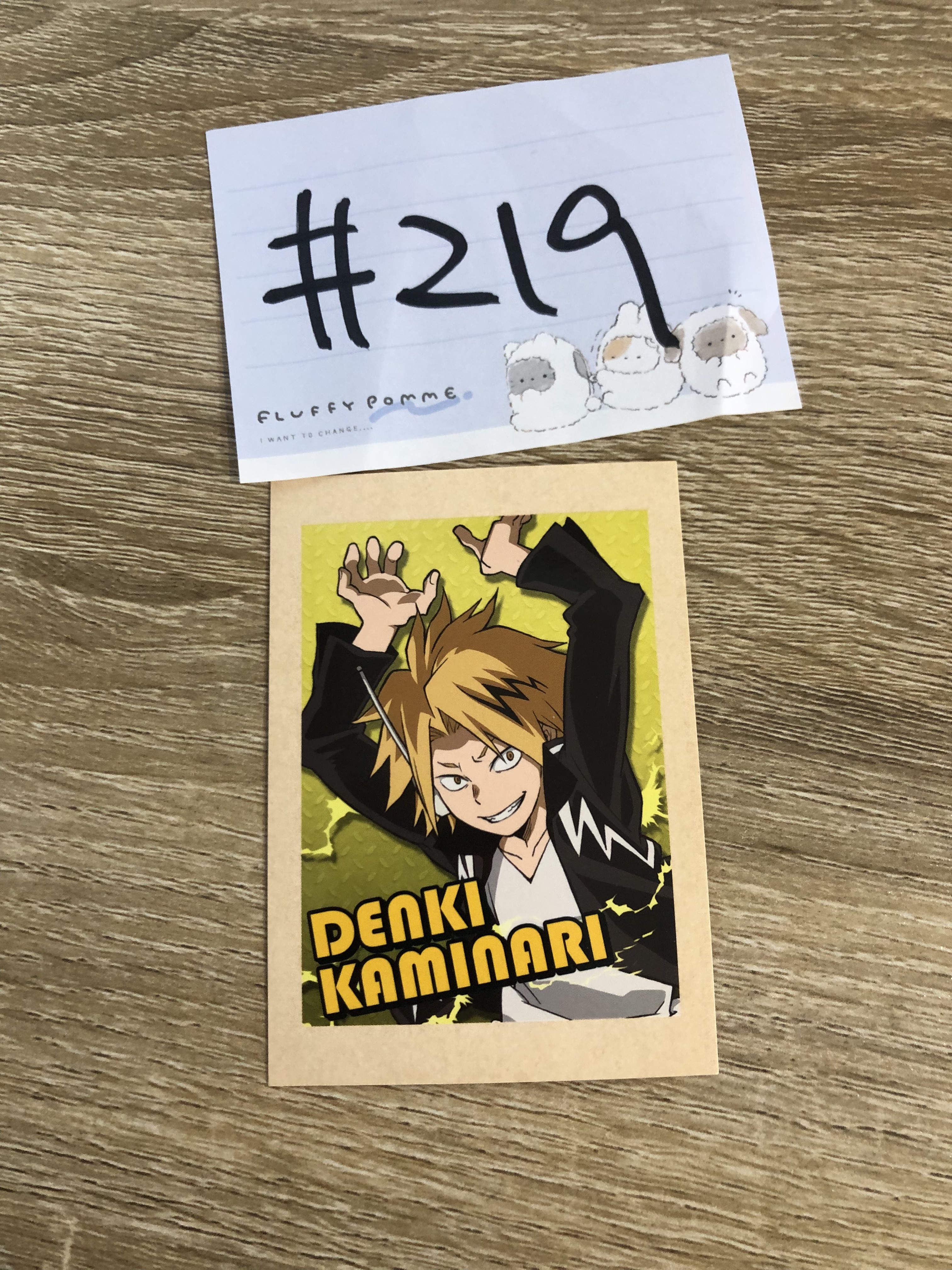 我的英雄學院  上鳴 拍立得 #219