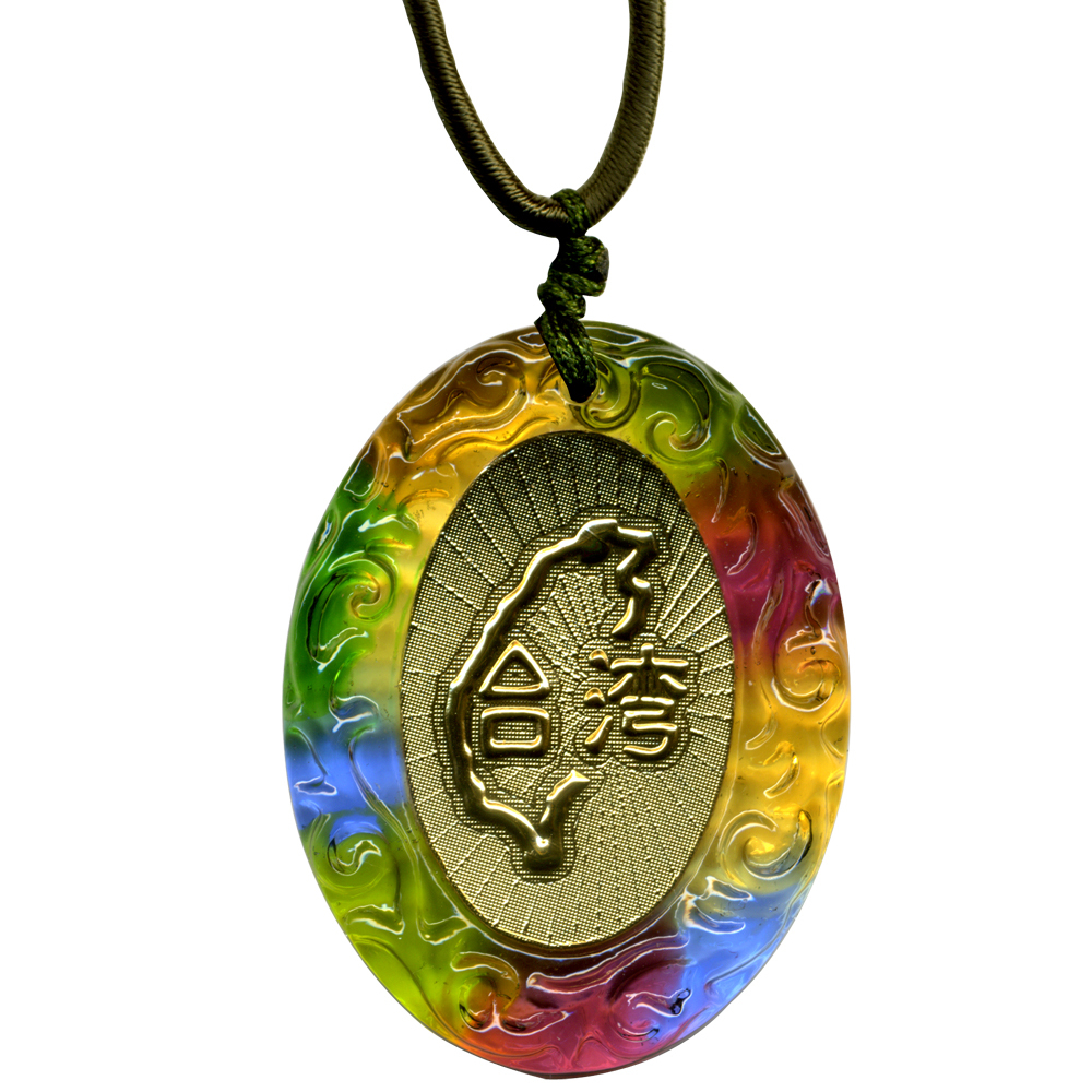 台灣項鍊 錦繡寶島文化象徵開運納福