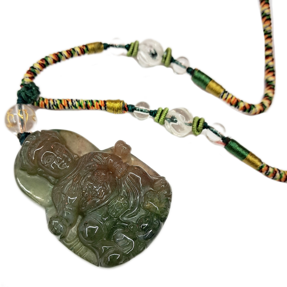 西方廣目天王{印度瑪瑙}項鍊【十方】129573