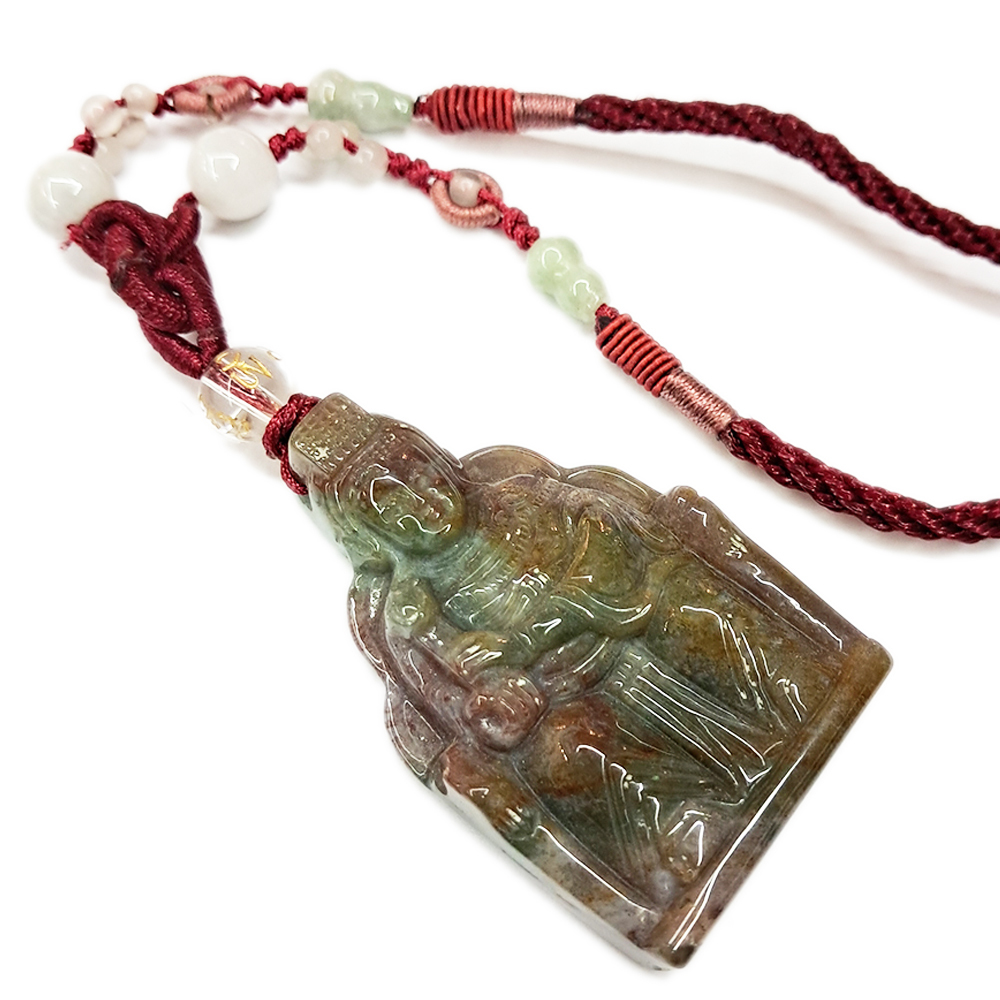 天上聖母媽祖{印度瑪瑙}項鍊【十方】137691