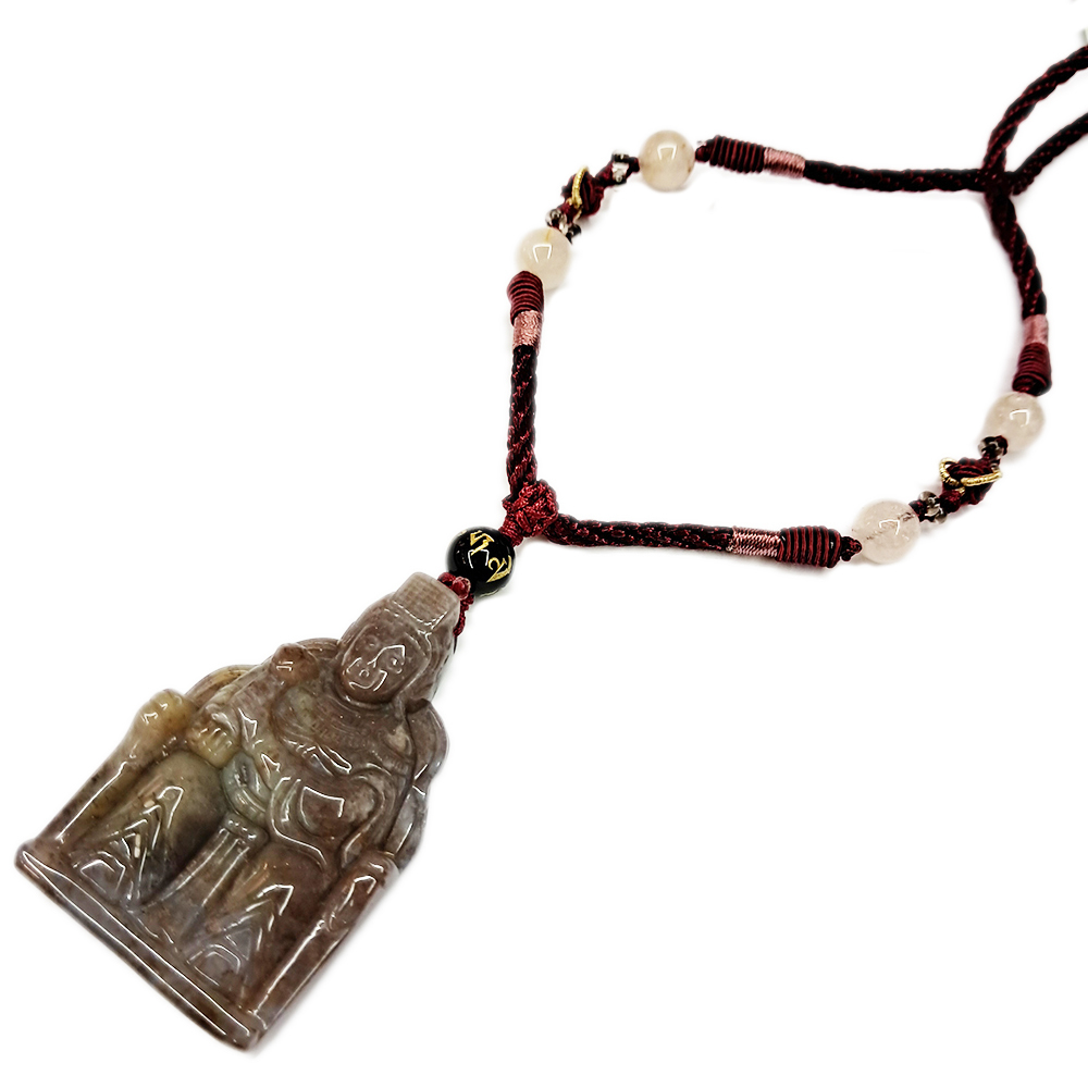 天上聖母媽祖{印度瑪瑙}項鍊【十方】137702