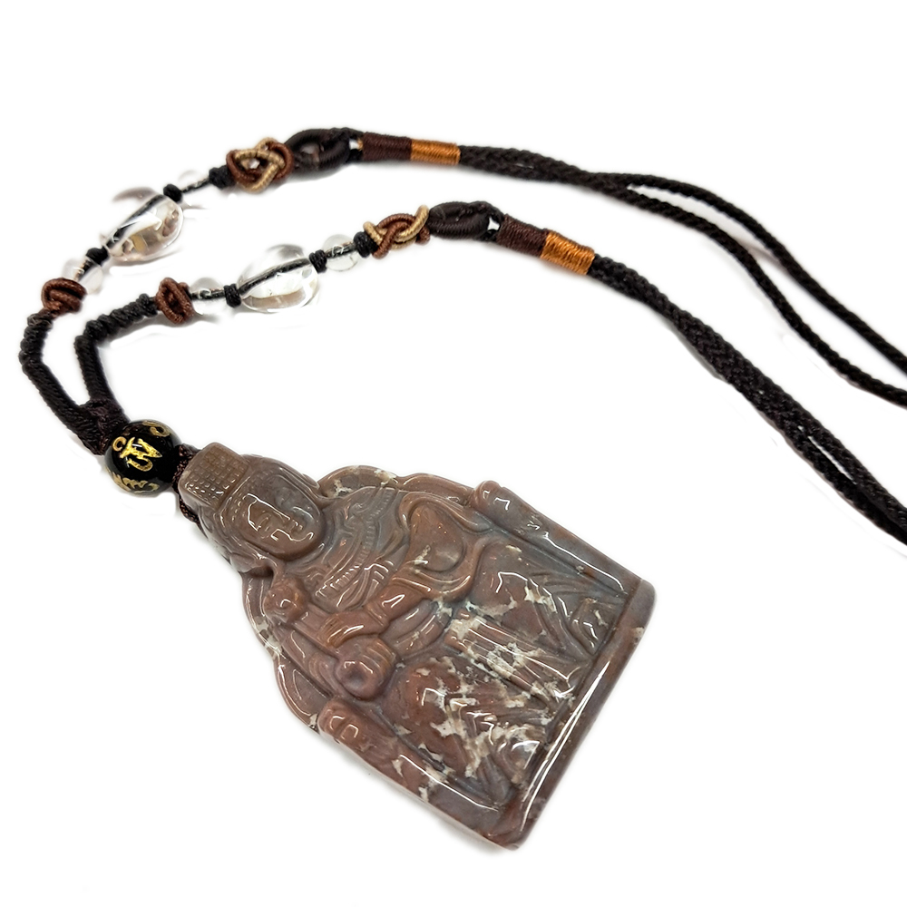 天上聖母媽祖{印度瑪瑙}項鍊【十方】137706