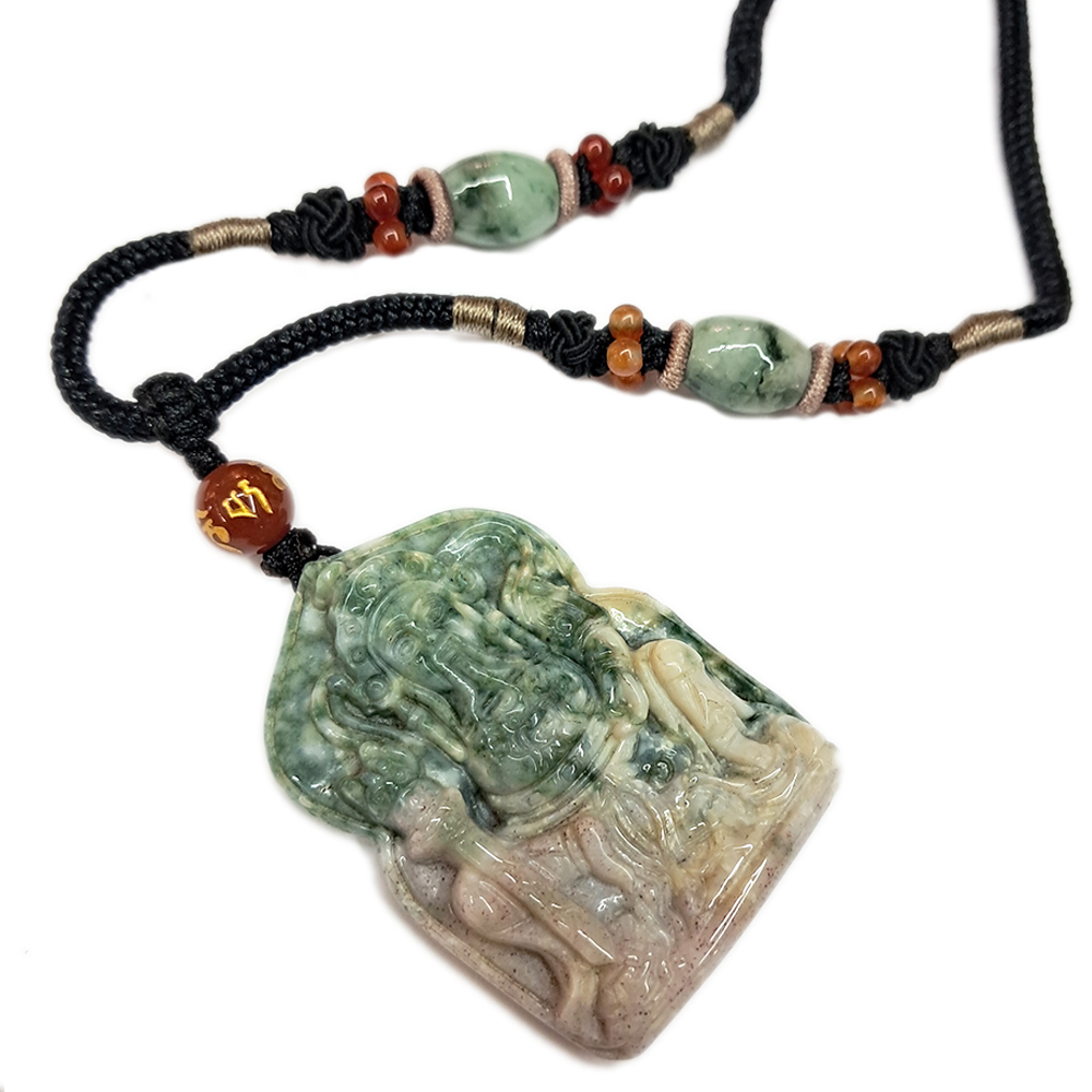 玄天上帝{七彩玉}項鍊【十方】139211