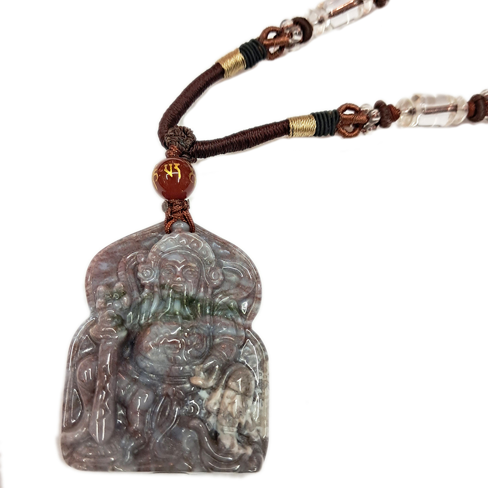 玄天上帝 {七彩玉}中國結項鍊【十方】139261