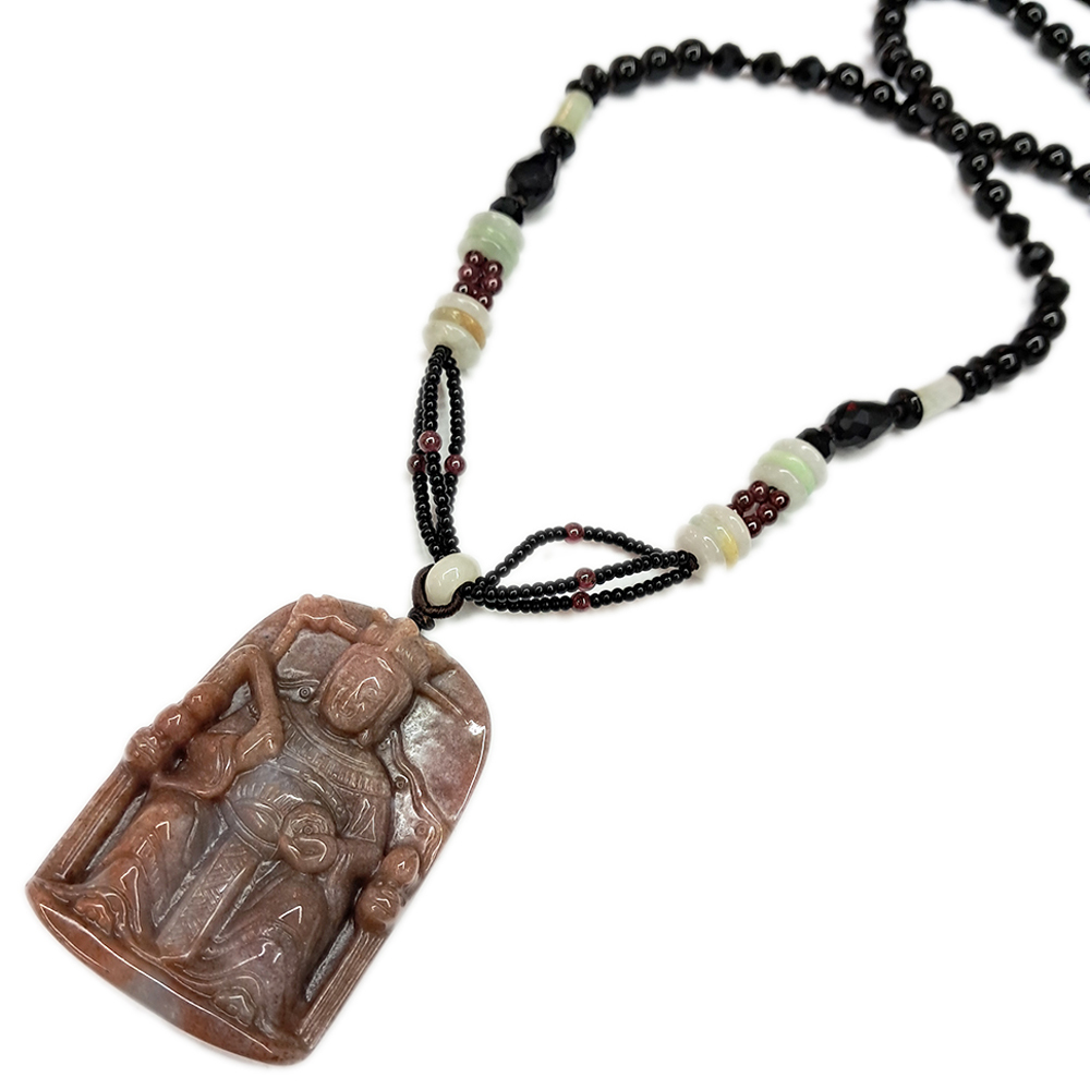 九天玄女 {七彩玉}中國結項鍊【十方】139267