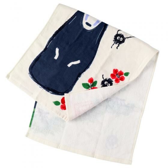 單面紗布洗臉毛巾 神隱少女 無臉男和松樹