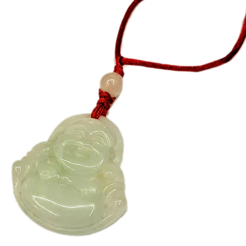 彌勒佛 緬甸玉 項鍊2.8公分【十方】148935