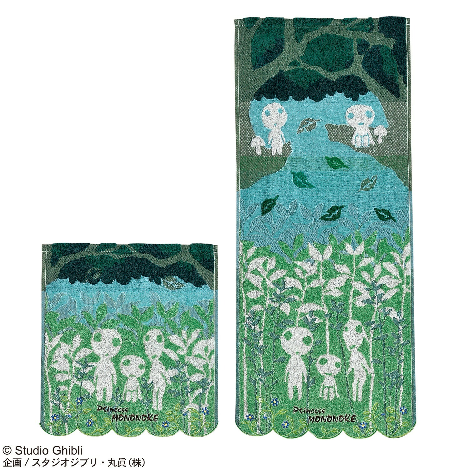 洗臉毛巾 魔法公主 木靈的森林