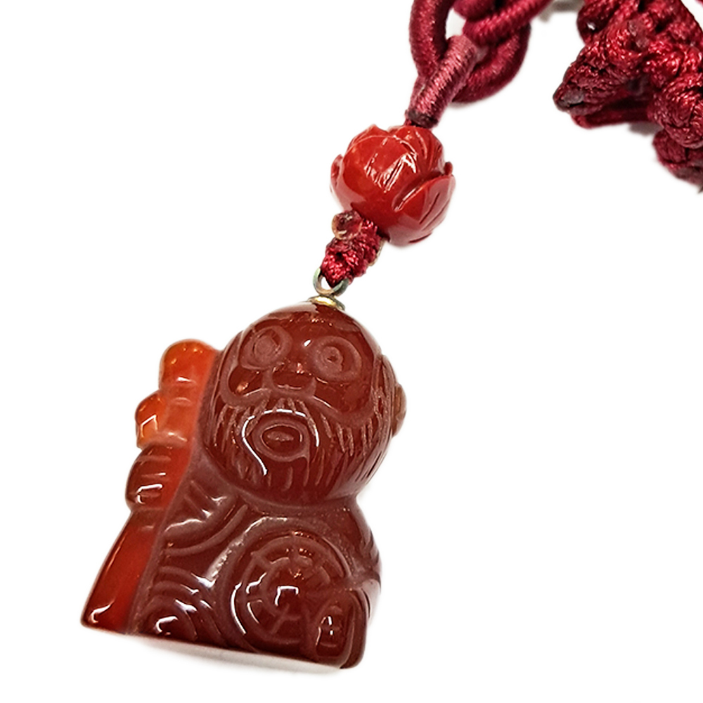 達摩{紅玉髓}中國結項鍊【十方】154546
