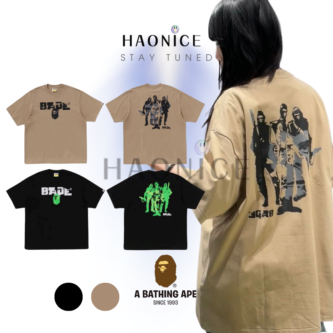 【HAO NICE 】香港經銷商🇭🇰100%日本🇯🇵正品 日本潮流 BAPE ARMY RELAXED FIT TEE 猿人軍團 百搭短T🔥 XX220