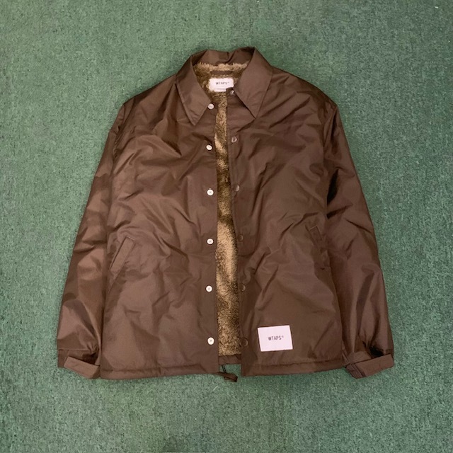 WTAPS MC / JACKET / NYLON. OXFORD - BROWN SIZE 2 IN STOCK NOW (現貨發售中)