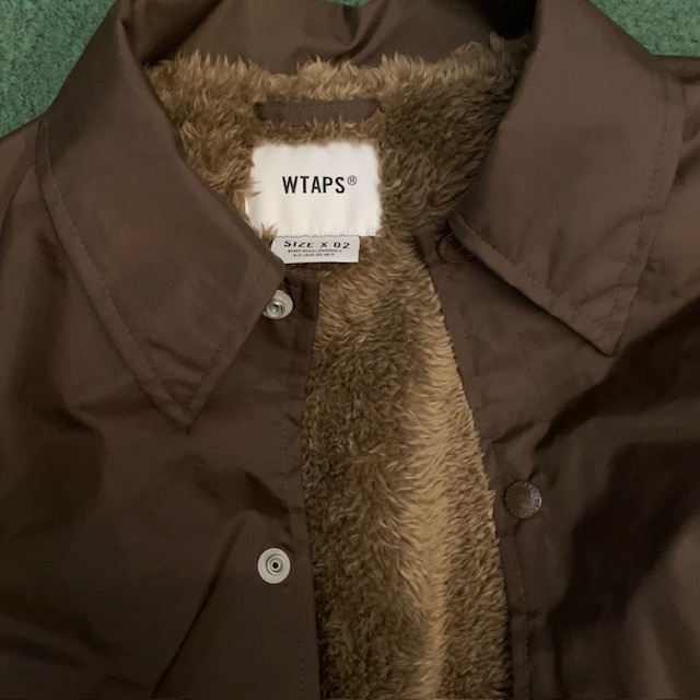 WTAPS MC / JACKET / NYLON. OXFORD - BROWN SIZE 2 IN STOCK NOW (現貨發售中)