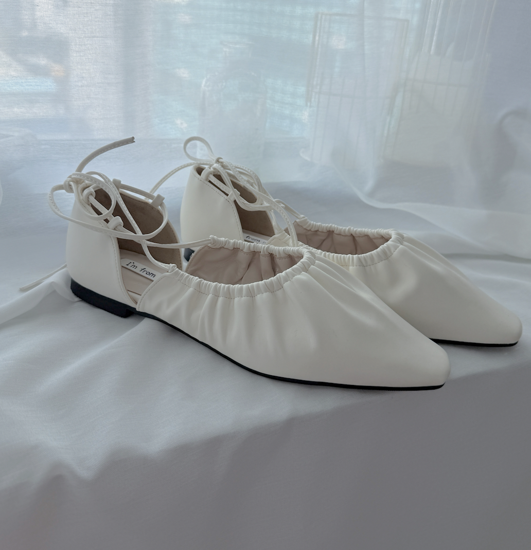 THE RUFFLE MARY JANE SHOES KR 0322