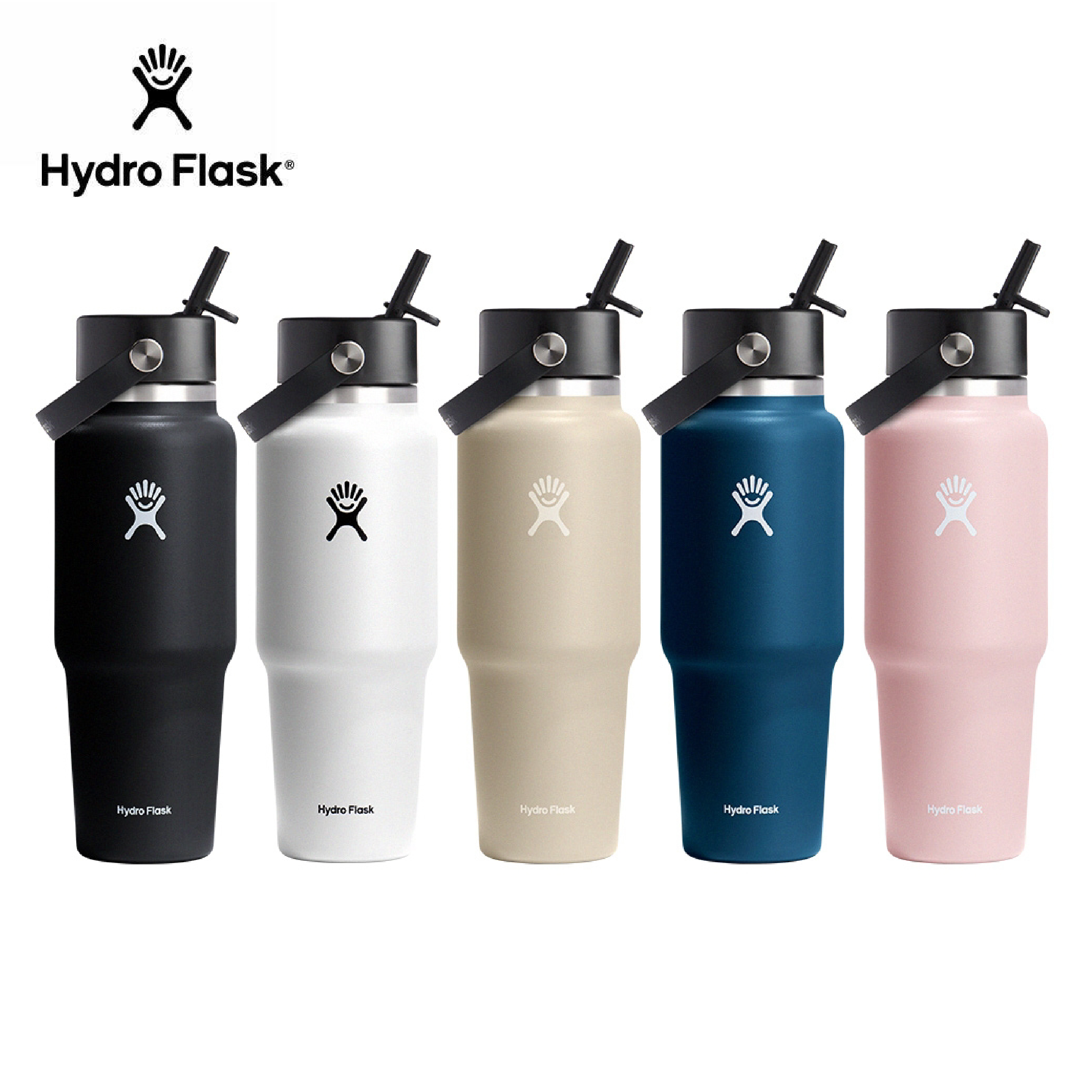 Hydro Flask 32oz 寬口 提環吸管 隨行保溫瓶