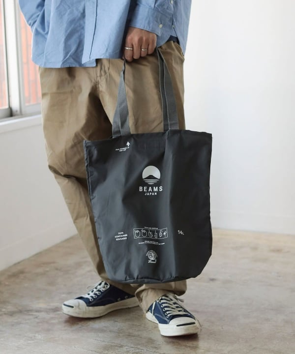 BEAMS JAPAN penco bucket tote bag. 可收納托特包