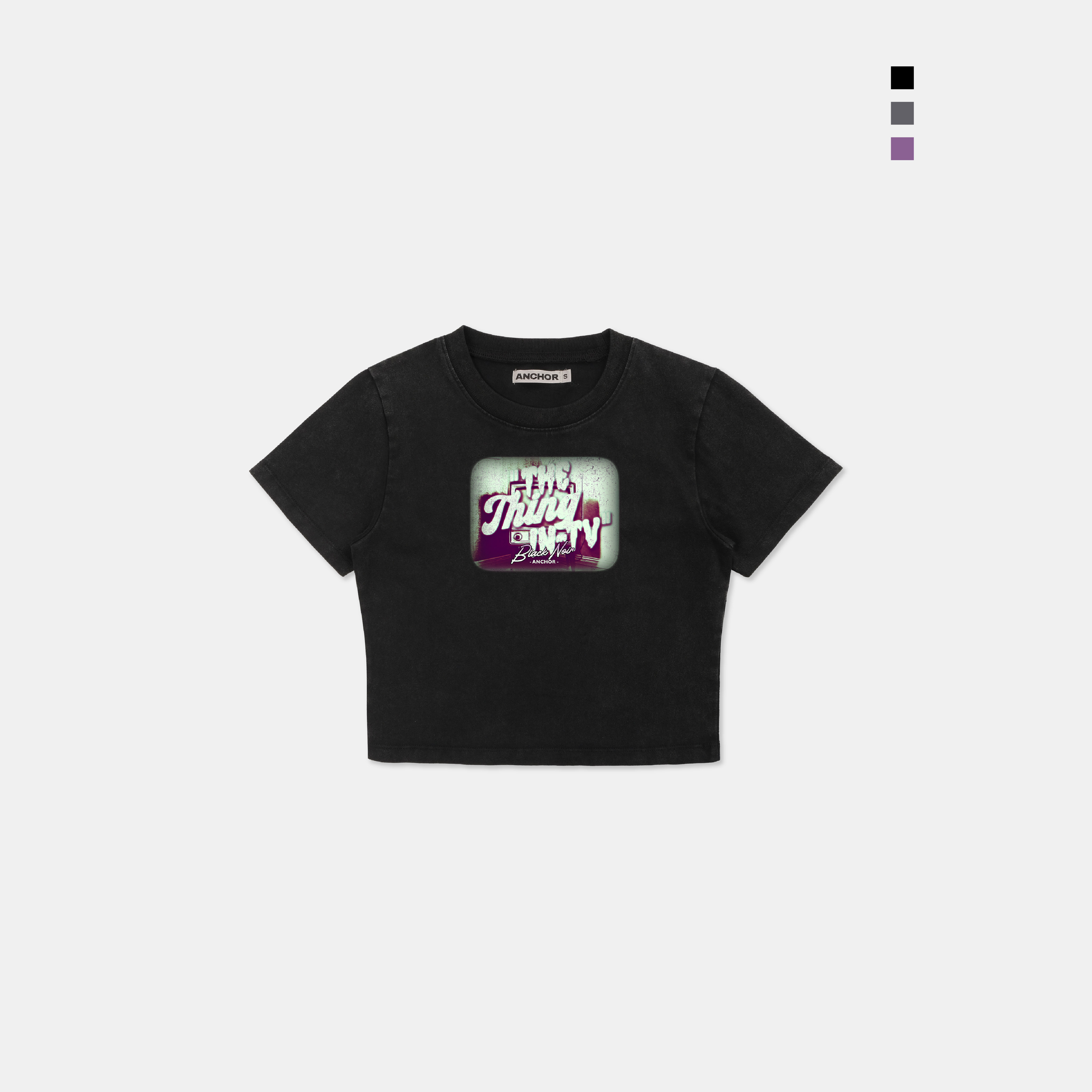 ACR AG-14 B級黑色電影系列 女款 未知 80s CRT 雜訊 短T 短袖