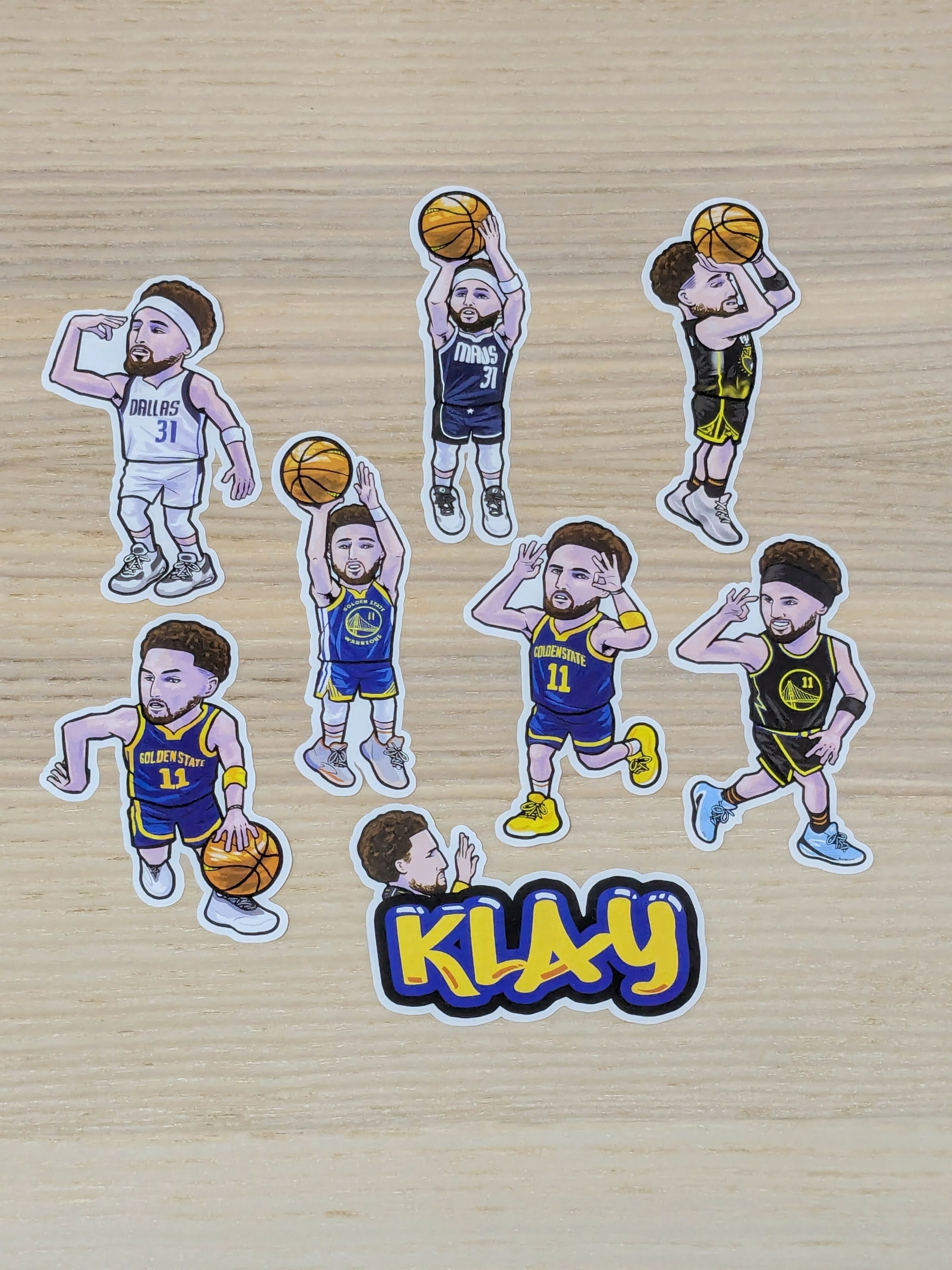 Klay Thompson 貼紙