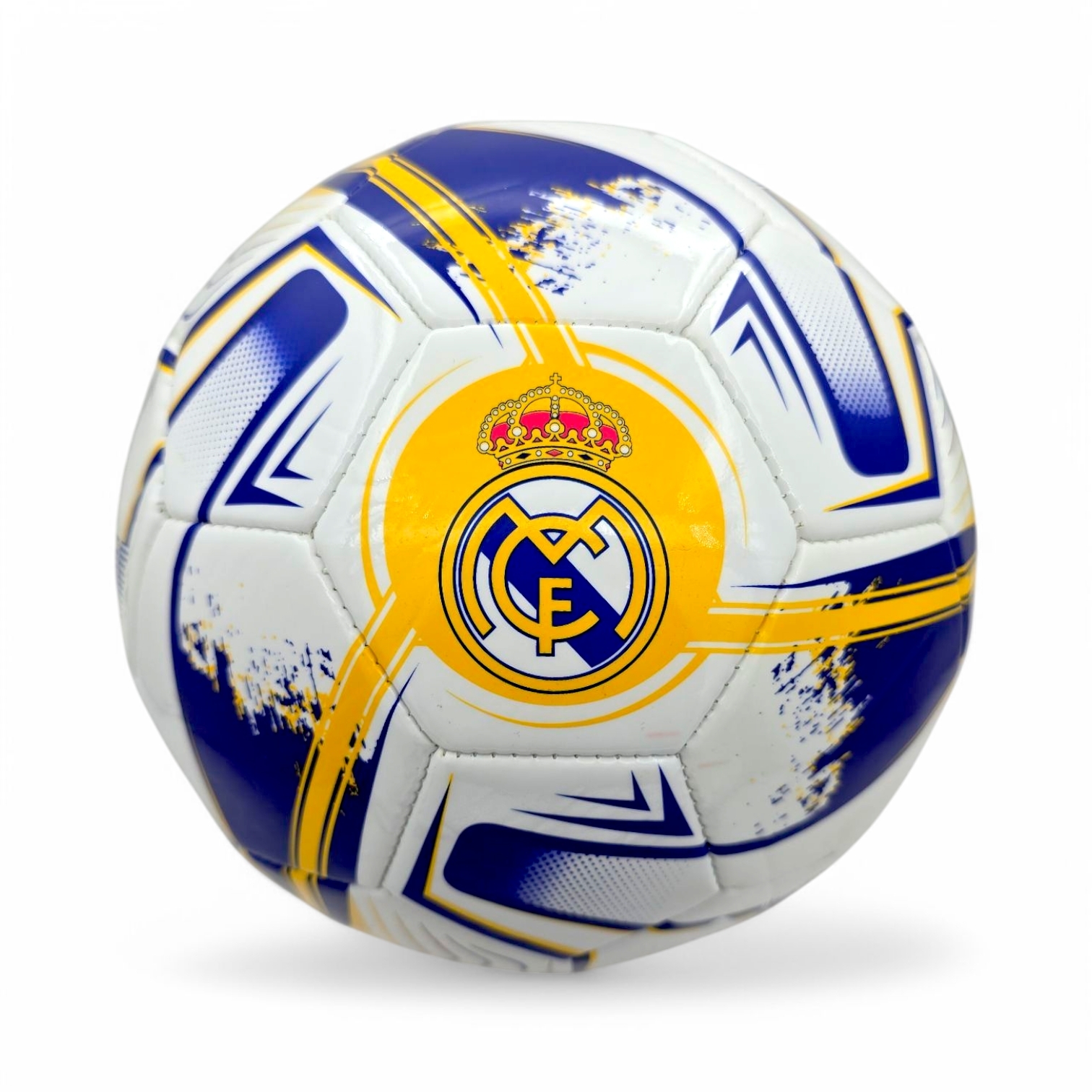 皇家馬德里白藍色塗鴉藝術5號足球