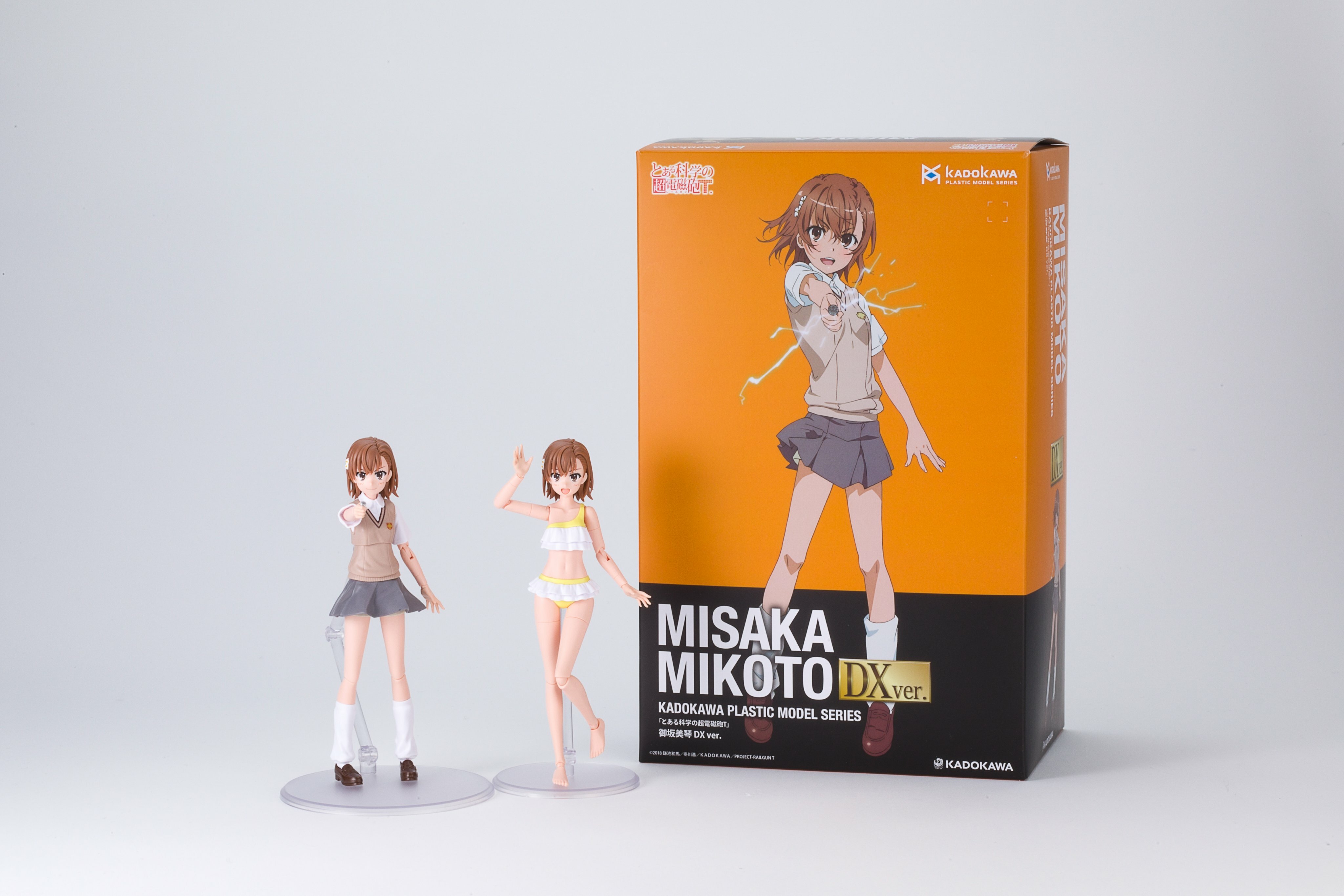 KADOKAWA PLASTIC MODEL 御坂美琴 DX ver. KADOKAWAPLASTIC MODEL SERIES 御坂美琴 DX ver. – SOOTANG HOBBY