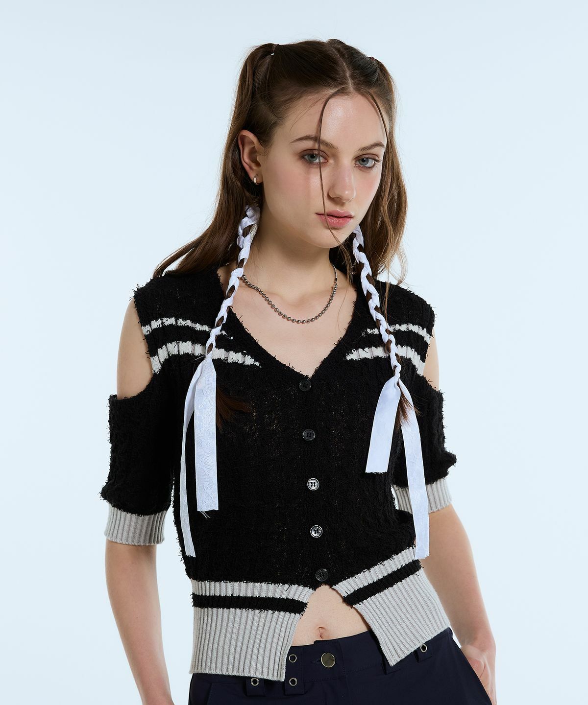 LARTIGENT L11 OFF SHOULDER KNIT