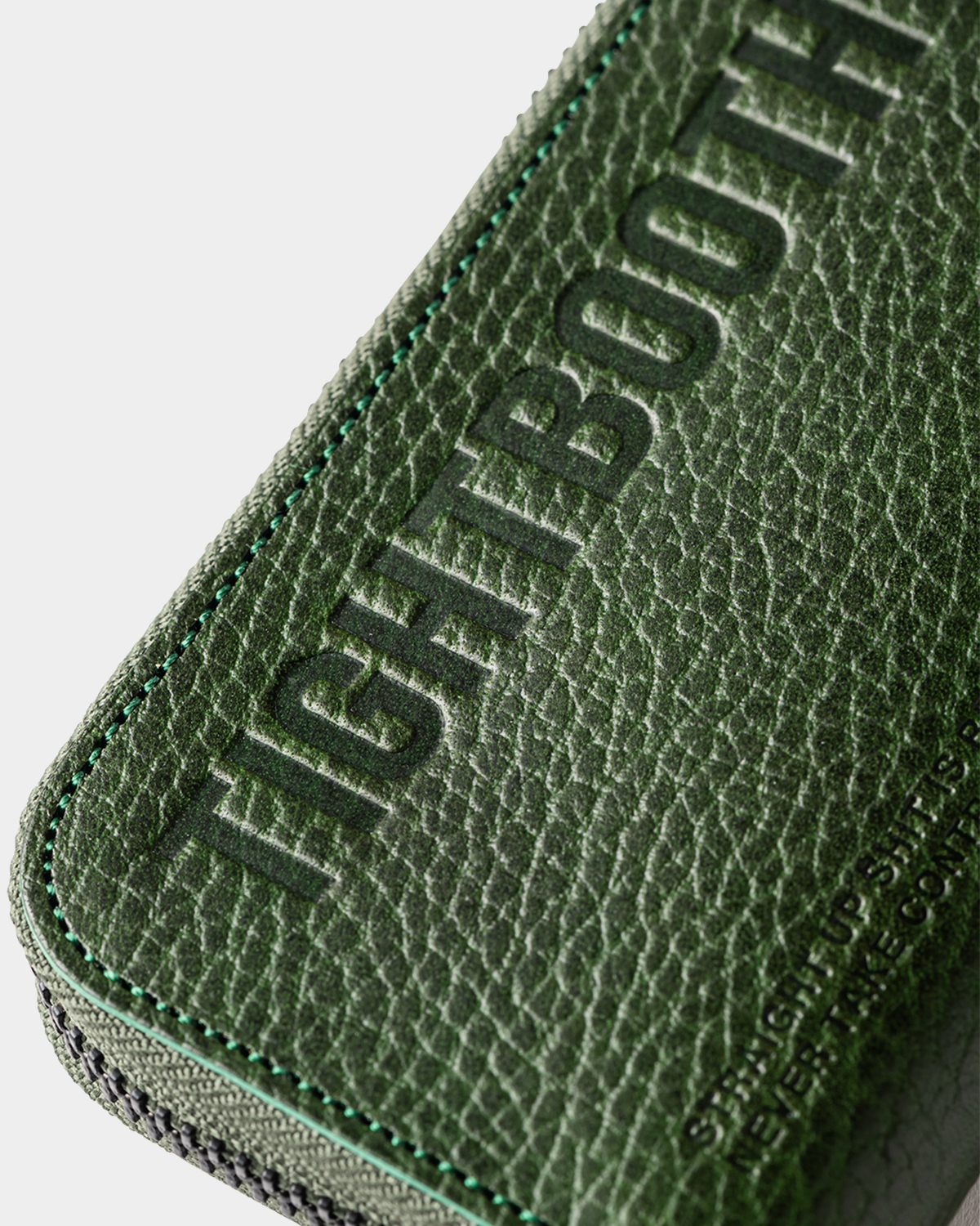 TIGHTBOOTH LEATHER ZIP WALLET