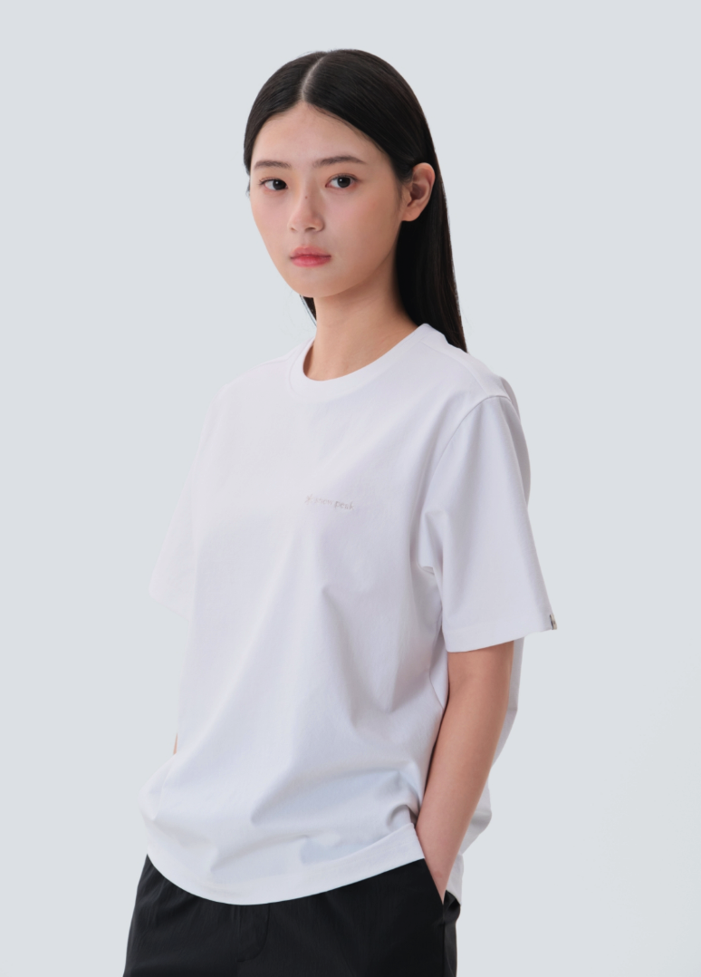 【現貨】snow peak Classic Woven Women Short Sleeve T-shirt 25SS 女款 基本款 刺繡 短tee S25MWTTS17