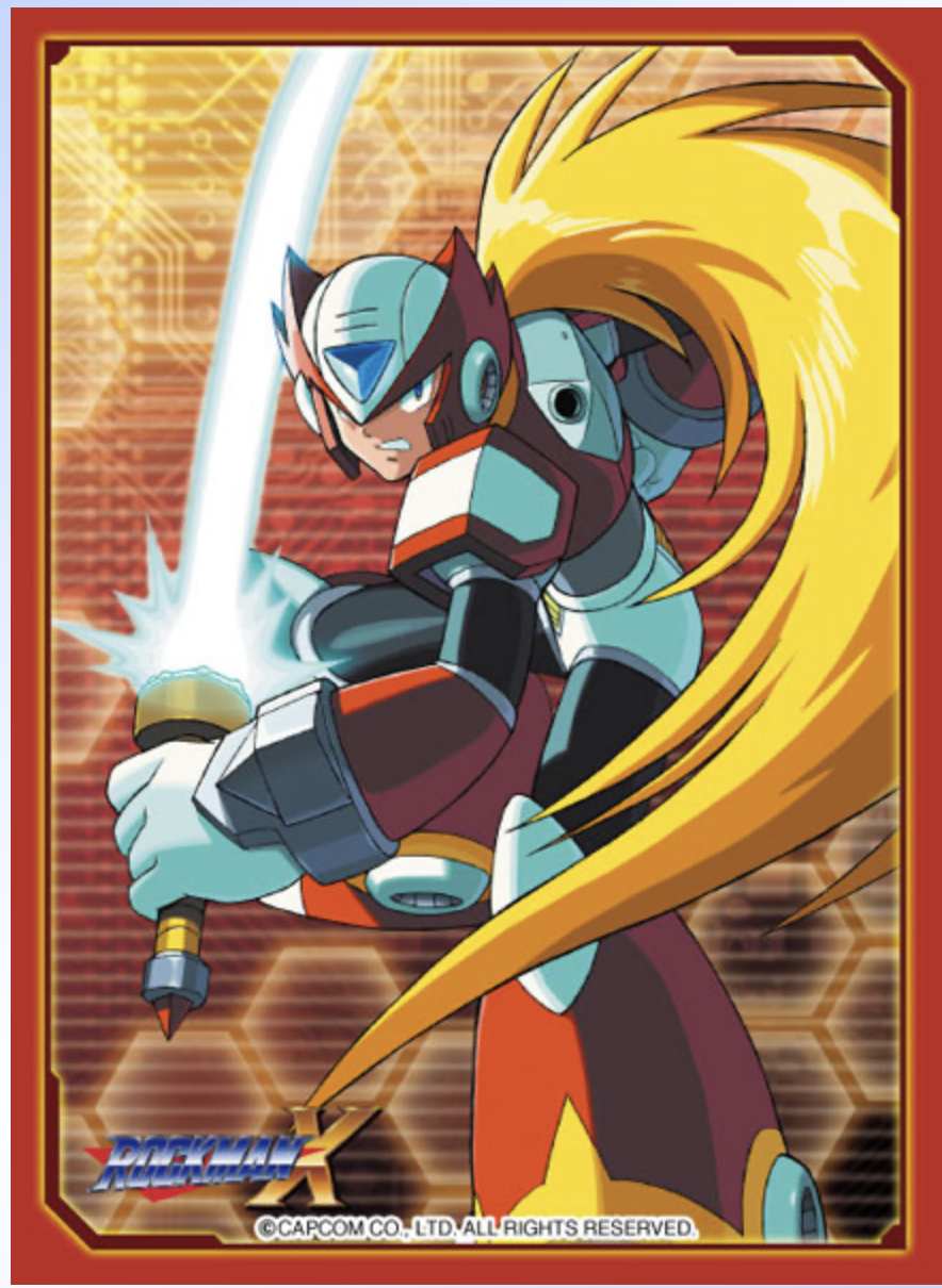 ブロッコリーキャラクタースリーブ ロックマンX「ゼロ」リバイバル パック[ブロッコリー]