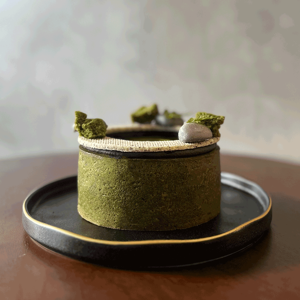 🌿「幽山綠嶺」法式布丁塔