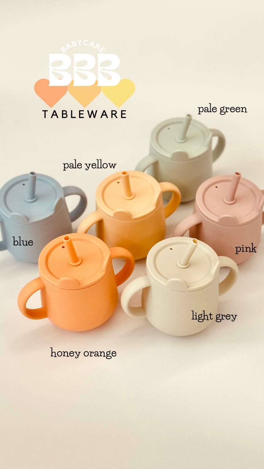 BBB_Babyacre 矽膠餐具系列- 小熊矽膠杯