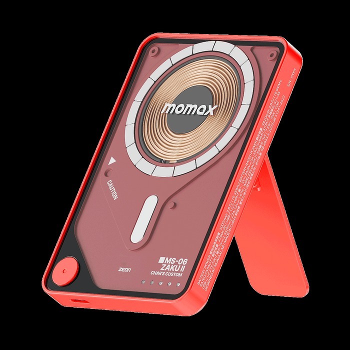 機動戰士高達 x Momax 1-Power X Pro 5000mAh 內置USB-C線移動源支架 - MS-06S 馬沙專用渣古II版本