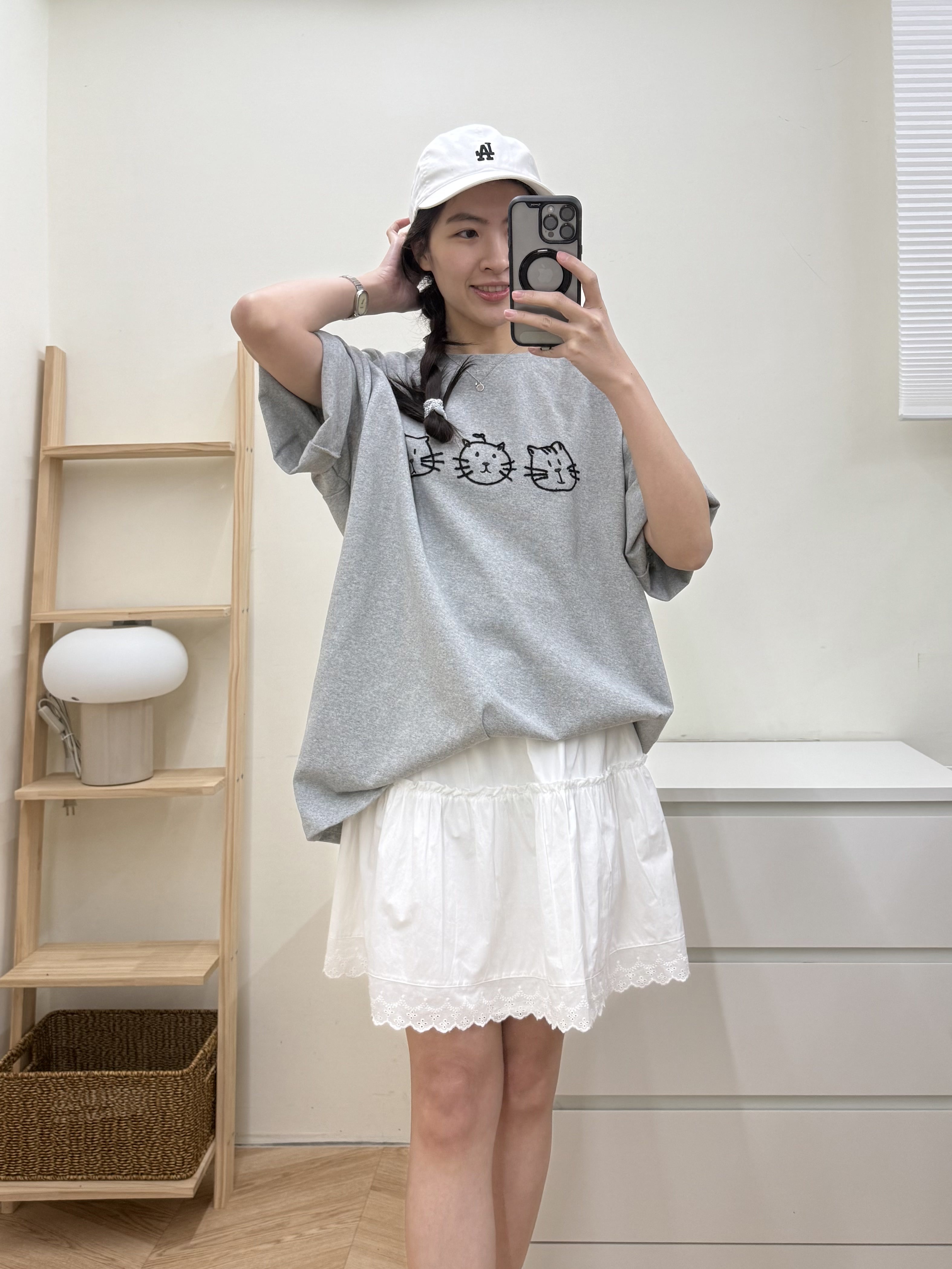 白色蛋糕小短裙