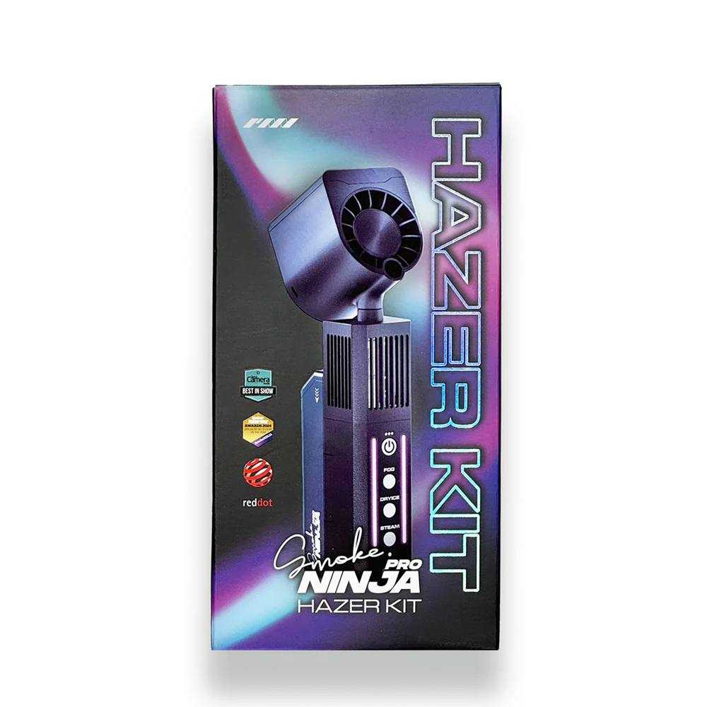 PMI SmokeNINJA Pro Mini Fog Generator Hazer Kit-Rainbow