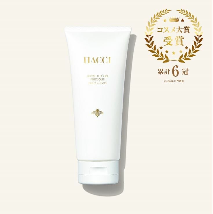 [連線優惠]HACCI 蜂蜜身體乳霜 180g