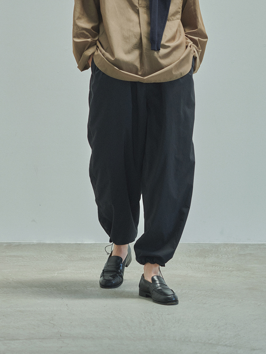 25ss STILL BY HAND Airy Wide Pants パンツ 黒 STILL BY HAND (スティルバイハンド) [ PT03251 ] Airy wide