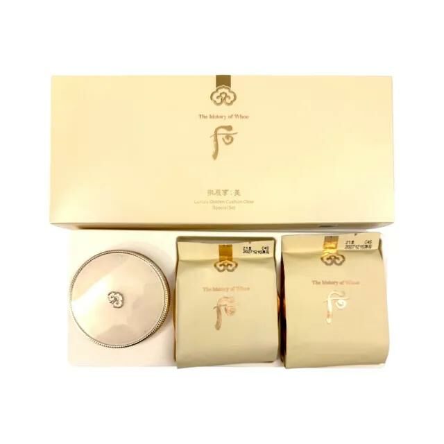 (H31)Whoo 黃金氣墊套盒一帶二